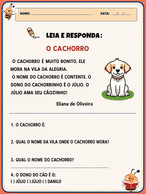 Amostra 4 de atividade do ABC em Casa